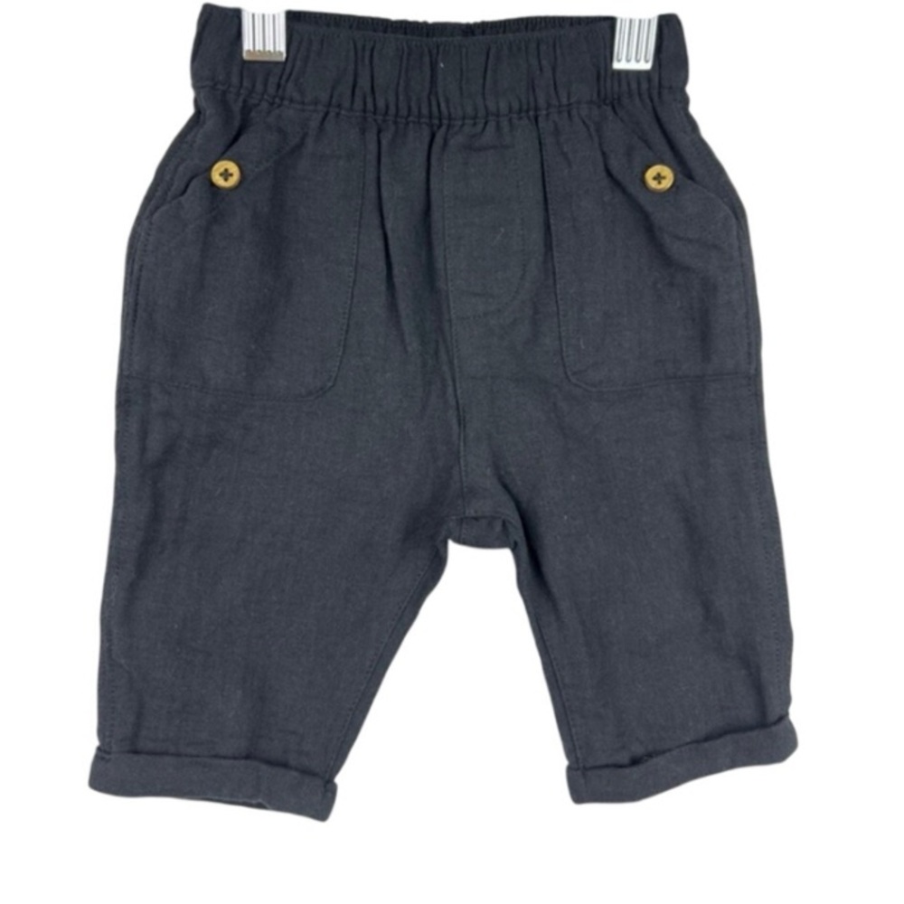 Cat & Jack, Baby Shorts, Black, 100% Cotton, Casual Pull-On Trousers